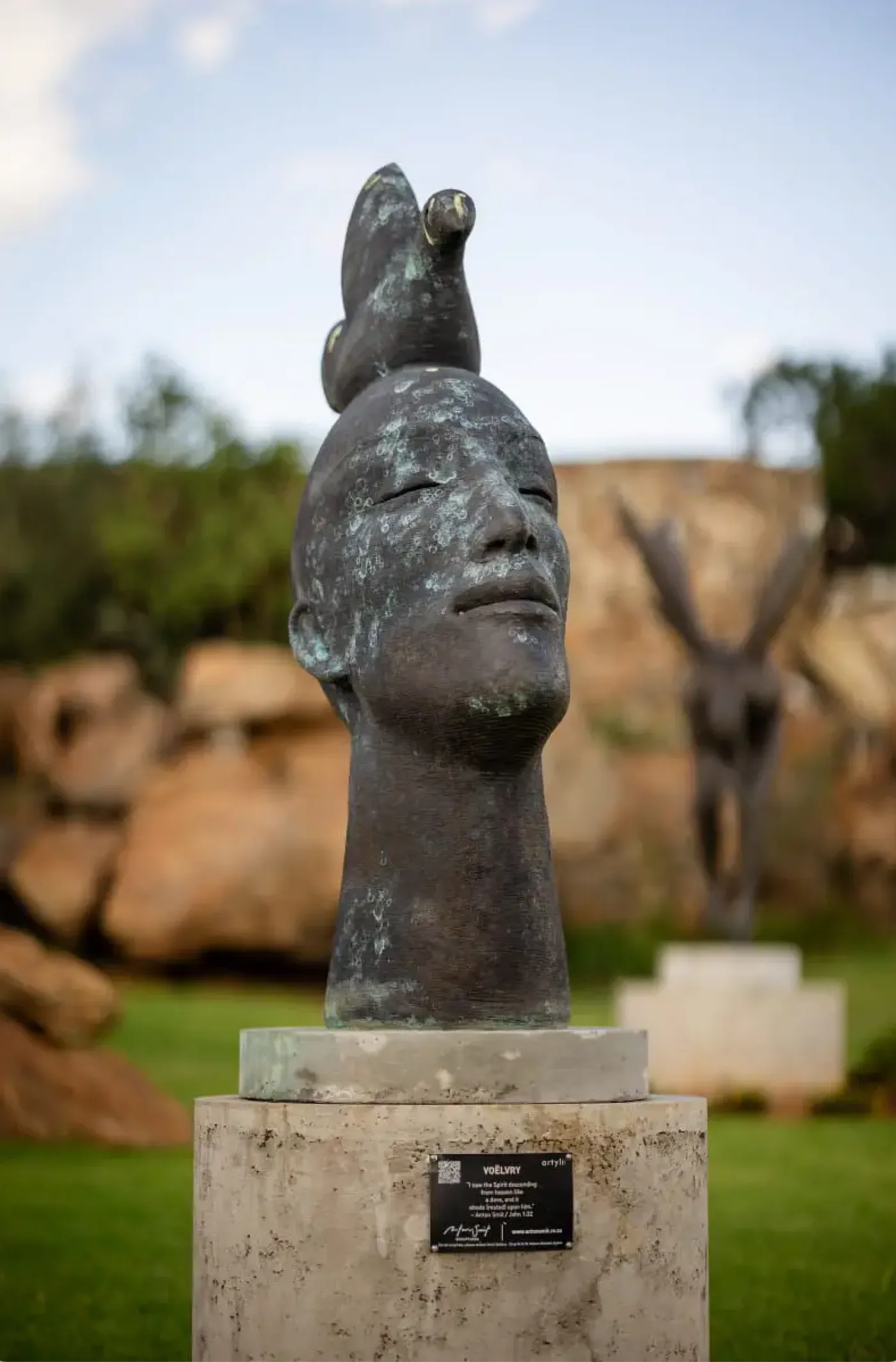 Bronze sculpture cast for Anton Smit